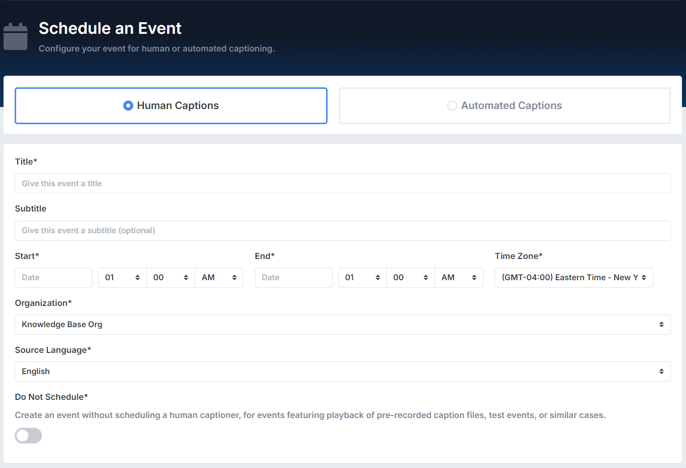 Schedule Human Captioner for Events_02.png